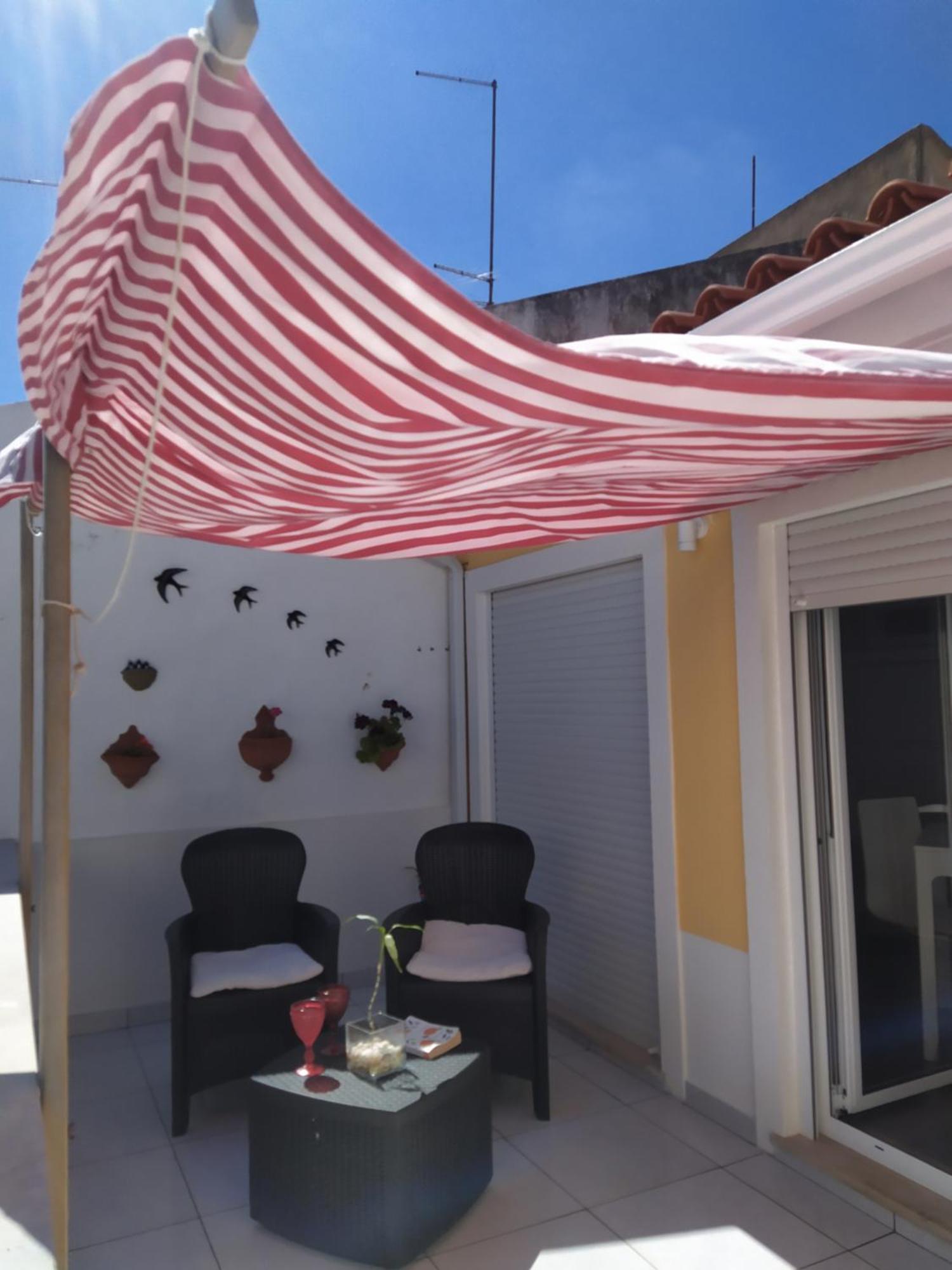 Appartamento Casa Do Terraco Nazaré Esterno foto