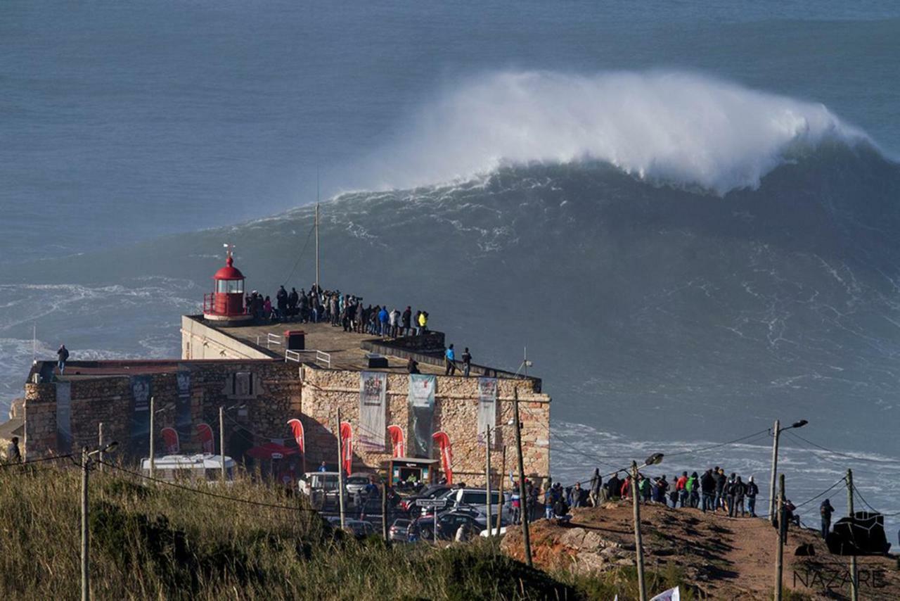 Appartamento Casa Do Terraco Nazaré Esterno foto